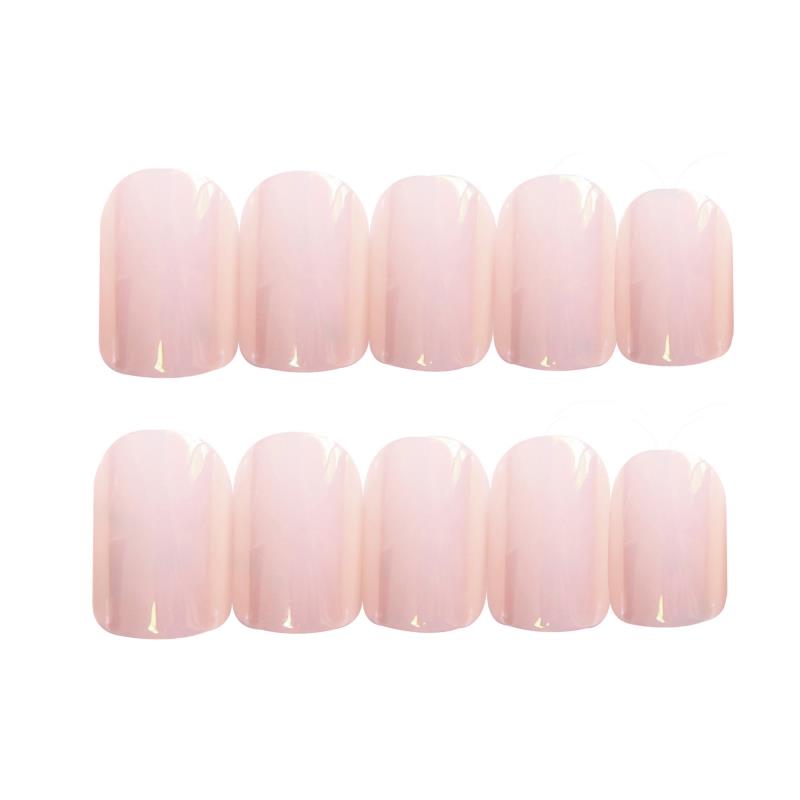 BELLA HADID short Square High Gloss Nails