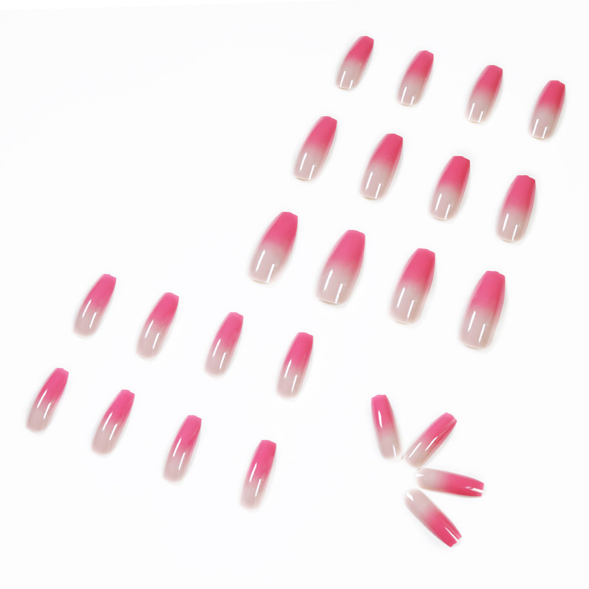 Coffin Pink Ombre