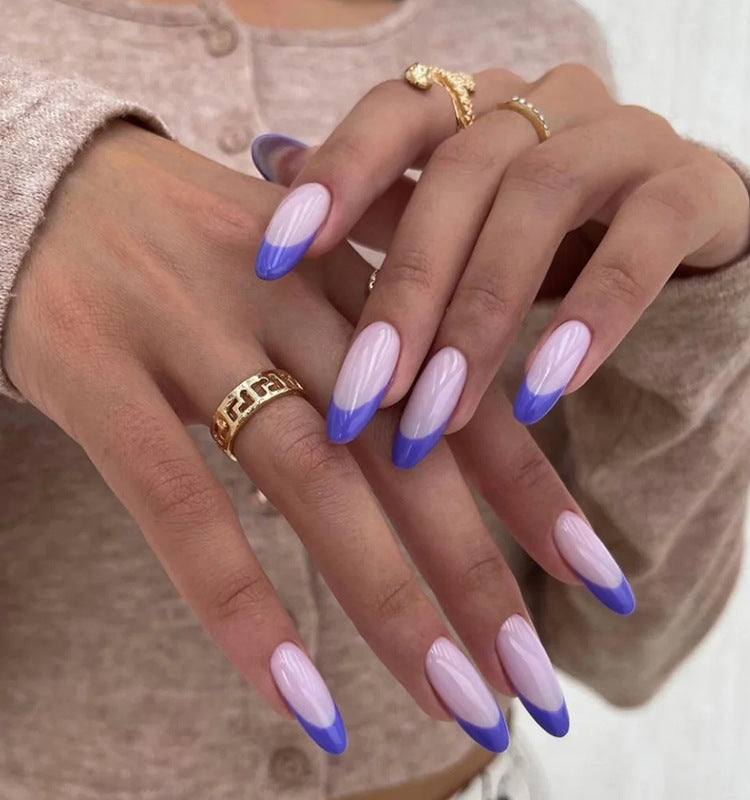 BLUE TIPS OVAL FRENCH