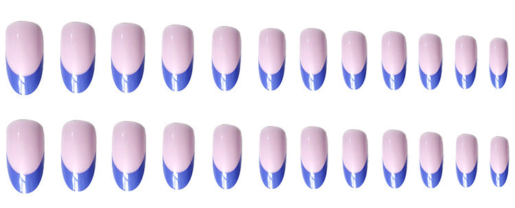 BLUE TIPS OVAL FRENCH