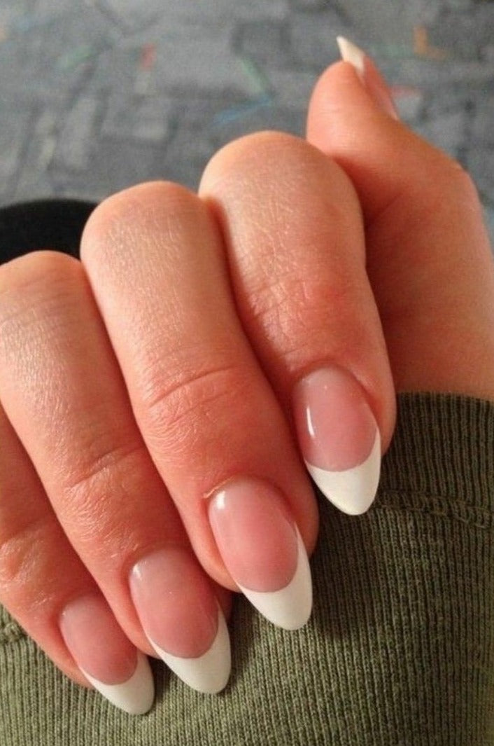Kris Jenner French Nails